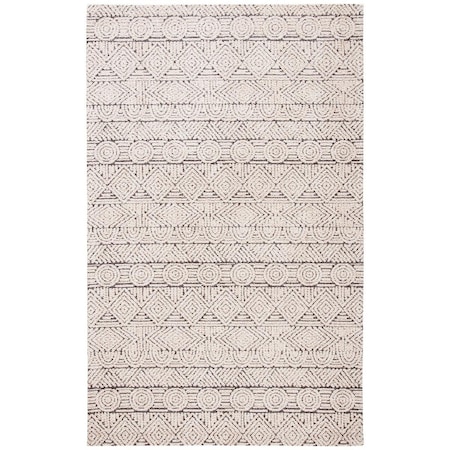 Safavieh 4 x 6 ft. Classic Vintage Hand Woven Rectangle Area Rug Natural & Ivory CLV901A-4
